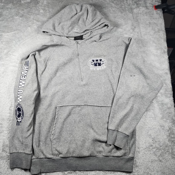 VINTAGE Wu Tang Clan Hoodie Mens Large Gray Wu Wear Loud Records 36 Chambers